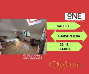 Predstavljamo Vam odličnu garsonjeru u mirnom delu Novog Sada - Satelit.